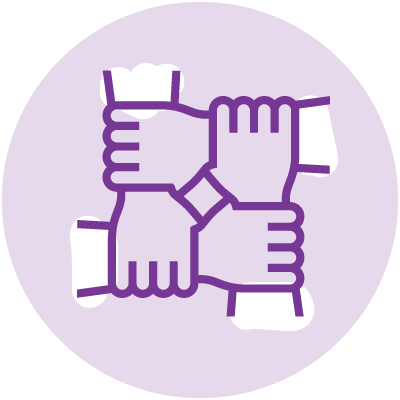 Bebé recibiendo un abrazo terapéutico